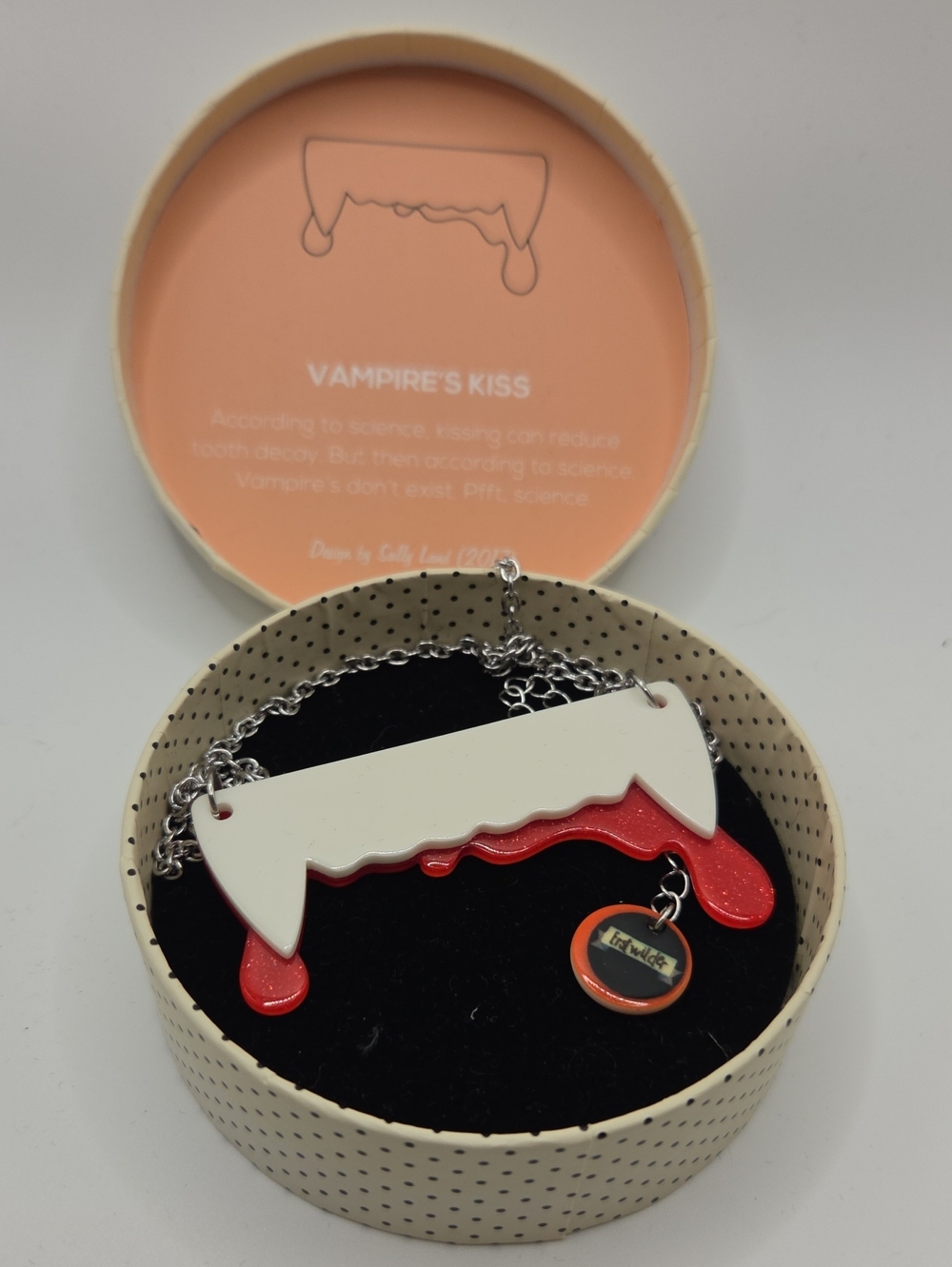 Erstwilder Vampires Kiss Necklace